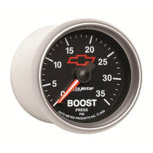 Laden Sie das Bild in den Galerie-Viewer, Autometer GM Mechanical 52mm 0-35 PSI Boost Gauge