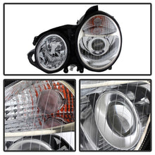 Load image into Gallery viewer, Xtune Mercedes Benz W210 E-Class 00-02 Projector Headlights Chrome PRO-CL-MW21099-C