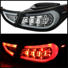 Carica l&#39;immagine nel visualizzatore di Gallery, Spyder Hyundai Elantra 11-13 Light Bar LED Tail Lights Black ALT-YD-HYELAN11-LED-BK