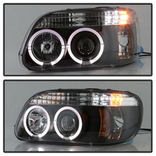 Load image into Gallery viewer, Spyder Ford Explorer 95-01 1PC Projector Headlights LED Halo Blk PRO-YD-FEXP95-HL-1PC-BK