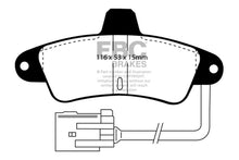 Load image into Gallery viewer, EBC 95-00 Ford Contour 2.0 Ultimax2 Rear Brake Pads