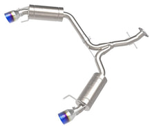 Cargar imagen en el visor de la galería, aFe POWER Takeda 06-13 Lexus IS250/IS350 SS Axle-Back Exhaust w/ Blue Flame Tips