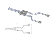 Charger l&#39;image dans la galerie, aFe MACHForce XP Exhausts Cat-Back SS-409 EXH CB Dodge Challenger 09 V8-5.7L