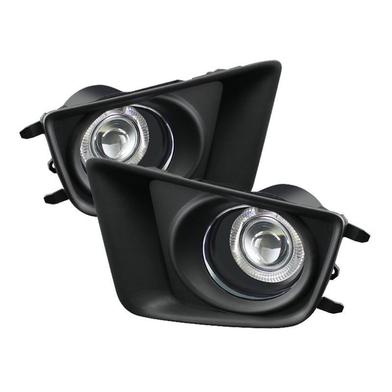 Spyder Toyota Tacoma 2012-2015 Halo Projector Fog Lights w/Switch Clear FL-P-TTA2012-HL