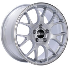 गैलरी व्यूवर में इमेज लोड करें, BBS CH-R 18x8 5x120 ET40 Brilliant Silver Polished Rim Protector Wheel -82mm PFS/Clip Required