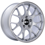 BBS CH-R 18x8.5 5x112 ET47 Brilliant Silver Polished Rim Protector Wheel -82mm PFS/Clip Required