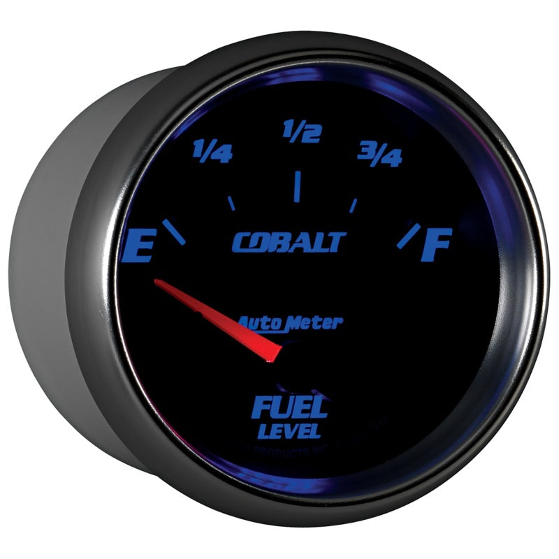 Autometer Cobalt 66.7mm 0-90 ohms Fuel Level Gauge