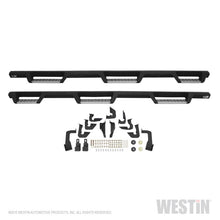 Laden Sie das Bild in den Galerie-Viewer, Westin/HDX 07-18 Chevrolet Silverado 1500 Crew (5.5ft) (Excl Classic) Drop WTW Nerf Step Bars - Blk