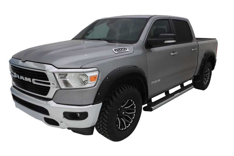 Bushwacker 2019 Ram 1500 Crew and Extended Cab Pocket Style Flares 4pc 5ft 6in & 6ft 4in Bed - Black