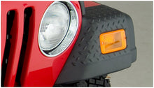 Load image into Gallery viewer, Bushwacker 97-06 Jeep Wrangler Trail Armor Front Corners - Black