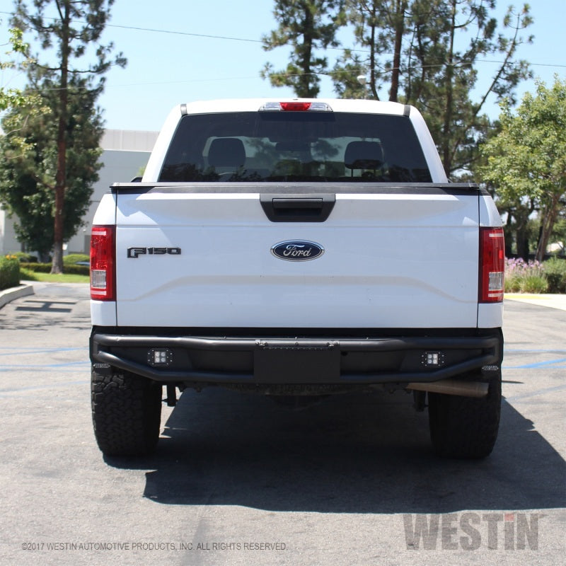 Westin 2015-2018 Ford F-150 Outlaw Rear Bumper - Textured Black