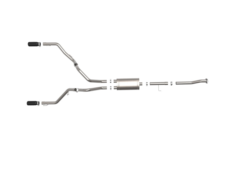 aFe Vulcan Series 3in 304SS Cat-Back w/ Black Tips 15-20 Ford F-150 V6 2.7L/35L(tt) / V8 5.0L