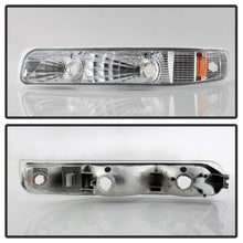 Carica l&#39;immagine nel visualizzatore di Gallery, Xtune Chevy Silverado 99-02 / Chevy Suburban/TahOE 00-06 Amber Bumper Lights Euro CBL-JH-CS99-AM-E