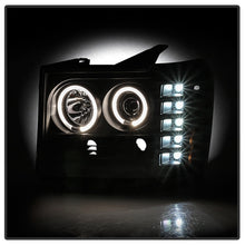 Carica l&#39;immagine nel visualizzatore di Gallery, Spyder GMC Sierra 1500/GMC Sierra Denali 08-13 Projector LED Halo- LED All Blk PRO-YD-GS07-HL-BKV2