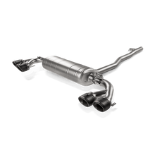 Carica l&#39;immagine nel visualizzatore di Gallery, Akrapovic 2019+ Mercedes-Benz A35L AMG (Z117 / Non-OPF) Slip-On Line (Titanium) w/Titanium Tips