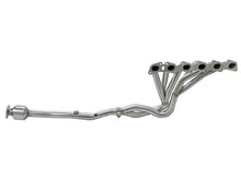 Cargar imagen en el visor de la galería, aFe Power Twisted Steel Long Tube Header &amp; Connection Pipes (Street Series) 01-16 Nissan Patrol