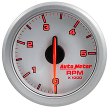 Cargar imagen en el visor de la galería, Autometer Airdrive 2-1/6in Tachometer Gauge 0-5K RPM - Silver