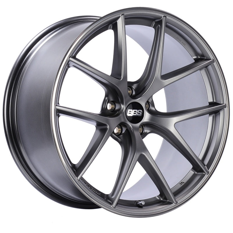 BBS CI-R 20x11.5 5x120 ET52 Platinum Gloss Rim Protector Wheel -82mm PFS/Clip Required