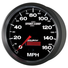 Laden Sie das Bild in den Galerie-Viewer, Autometer Sport-Comp II 5 inch 0-160MPH Electronic Programmable Speedometer