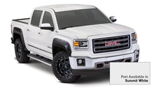 Load image into Gallery viewer, Bushwacker 19-20 GMC Sierra 1500 Pocket Style Flares 4pc - Summit White