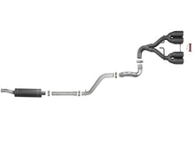 Carica l&#39;immagine nel visualizzatore di Gallery, aFe Rebel Series 2.5in 304 SS Cat-Back Exhaust w/ Black Tip 18-20 Jeep Wrangler (JL)