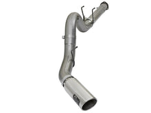 Carica l&#39;immagine nel visualizzatore di Gallery, aFe LARGE BORE HD 5in 409-SS DPF-Back Exhaust w/Polished Tip 2017 Ford Diesel Trucks V8 6.7L (td)