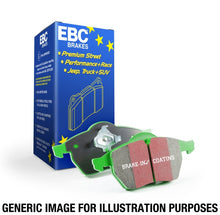 Laden Sie das Bild in den Galerie-Viewer, EBC 05-07 Ford F250 (inc Super Duty) 5.4 (2WD) Greenstuff Front Brake Pads