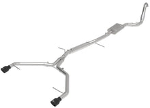 Carica l&#39;immagine nel visualizzatore di Gallery, aFe 17-19 Audi A4 (B9) MACH Force-Xp 3in to 2.5in 304 SS Cat-Back Exhaust System-Dual SS Tips