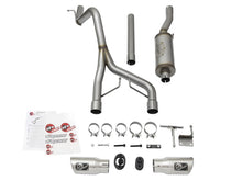 Laden Sie das Bild in den Galerie-Viewer, aFe Rebel Series CB 2.5in Dual Center Exit SS Exhaust w/ Polish Tip 07-15 Jeep Wrangler 3.6L/3.8L V6