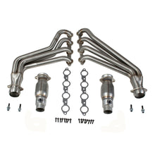 Laden Sie das Bild in den Galerie-Viewer, BBK 10-15 Camaro LS3 L99 Long Tube Exhaust Headers With Converters - 1-3/4 304 Stainless