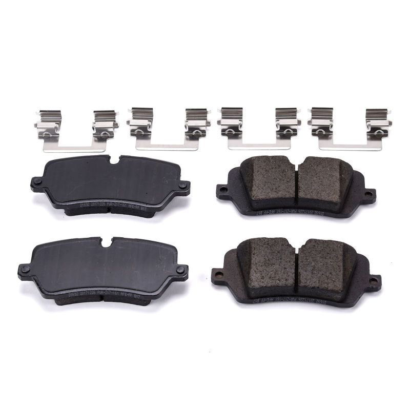 Power Stop 17-19 Land Rover Discovery Rear Z17 Evolution Ceramic Brake Pads w/Hardware