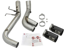 Laden Sie das Bild in den Galerie-Viewer, aFe Victory Series 4in 409-SS DPF-Back Exhaust w/ Dual Black Tips 2017 GM Duramax V8-6.6L(td) L5P