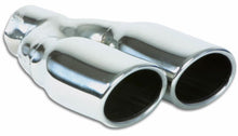 Charger l&#39;image dans la galerie, Vibrant Dual 3.25in x 2.75in Oval SS Exhaust Tip (Single Wall Angle Cut Rolled Edge)