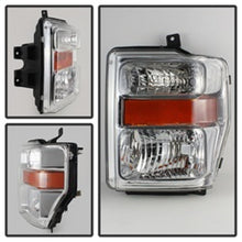 Load image into Gallery viewer, Xtune Ford F250/350/450 Super Duty 08-10 OEM Headlights Chrome HD-JH-FS08-AM-C