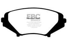 Charger l&#39;image dans la galerie, EBC 03-12 Mazda RX8 1.3 Rotary (Standard Suspension) Ultimax2 Front Brake Pads