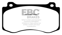 गैलरी व्यूवर में इमेज लोड करें, EBC 05-10 Chrysler 300C 6.1 SRT8 Bluestuff Front Brake Pads