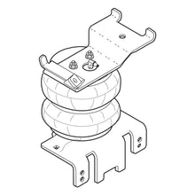 Carica l&#39;immagine nel visualizzatore di Gallery, Firestone Ride-Rite Air Helper Spring Kit Rear 04-15 Nissan Titan 2WD/4WD (W217602355)