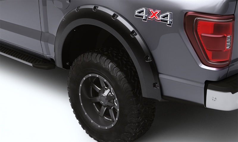 Bushwacker 15-17 Ford F-150 Forge Style Flares 4pc - Black