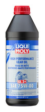 Charger l&#39;image dans la galerie, LIQUI MOLY 1L High Performance Gear Oil (GL3+) SAE 75W80 - Single