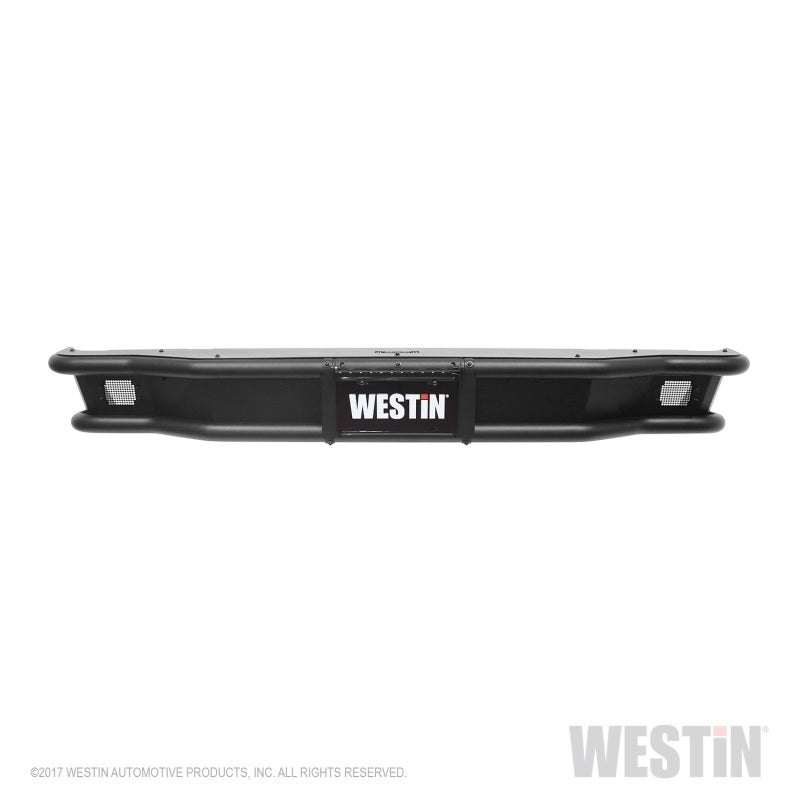 Westin 16-20 Toyota Tacoma Outlaw Rear Bumper - Textured Black