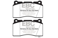 Laden Sie das Bild in den Galerie-Viewer, EBC 09+ Hyundai Genesis Coupe 2.0 Turbo (Brembo) Yellowstuff Front Brake Pads