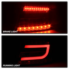 Cargar imagen en el visor de la galería, Spyder Audi A6 05-08 4Dr Sedan Only Version 2 Light Bar LED Tail Lights Blk ALT-YD-AA605V2-LBLED-BK