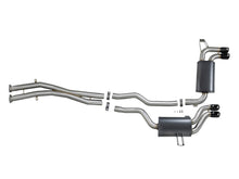 Charger l&#39;image dans la galerie, aFe MACH ForceXP 2.5 IN 304 Stainless Steel Cat-Back Exhaust System w/ Black Tips 01-06 BMW M3 (E46)