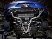 Carica l&#39;immagine nel visualizzatore di Gallery, aFe POWER Takeda 2.5in 304 SS CB Exhaust w/ Blue Flame Tips 17-19 Infiniti Q60 V6-3.0L (tt)