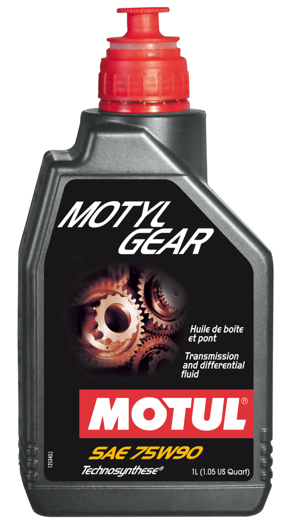 Motul 1L Transmision MOTYLGEAR 75W90 - Technosynthese - API GL-5 / MIL-L-2105D - Single