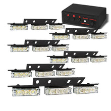 Load image into Gallery viewer, Xtune LED Strobe Lights 18 pcs 54 LEDs w/Control Box White ACC-LED-STL54-W