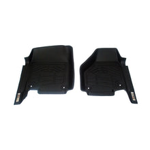 गैलरी व्यूवर में इमेज लोड करें, Westin 12-18 Ram Reg Cab/Quad Cab (two rentention hooks) Wade Sure-Fit Floor Liners Front - Blk