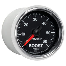 Laden Sie das Bild in den Galerie-Viewer, Autometer GS 52mm 0-60 psi Mechanical Boost Gauge