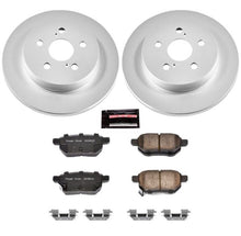 Carica l&#39;immagine nel visualizzatore di Gallery, Power Stop 09-10 Pontiac Vibe Rear Z17 Evolution Geomet Coated Brake Kit