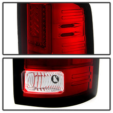 Cargar imagen en el visor de la galería, Spyder GMC Sierra 14-16 LED Tail Lights Red Clear ALT-YD-GS14-LBLED-RC